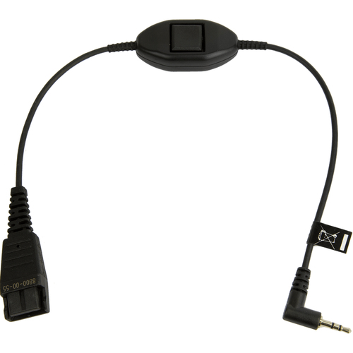 JABRA QD/2.5MM. SVARSKNAPP .