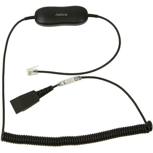 JABRA SMART CORD QD TO RJ9 COILED FOR AVAYA ONE-X