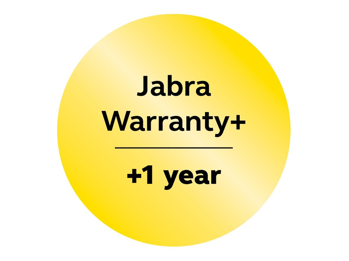 JABRA Warranty+ 1y P50 VBS 1 year extended warranty Available only at time of product sale Not eligible for sale with P50 Room