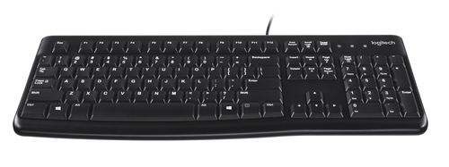 K120 KEYBOARD FOR BUSINESS - US BLACK - US INTNL
