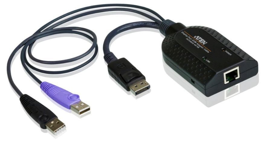 ATEN USB - DisplayPort to Cat5e/6 KVM Adapter Cable (CPU Module)