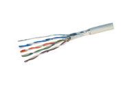 Kabel 100MHz, CAT5E, FTP(F/UTP), Patch, Hal, 100m Ring