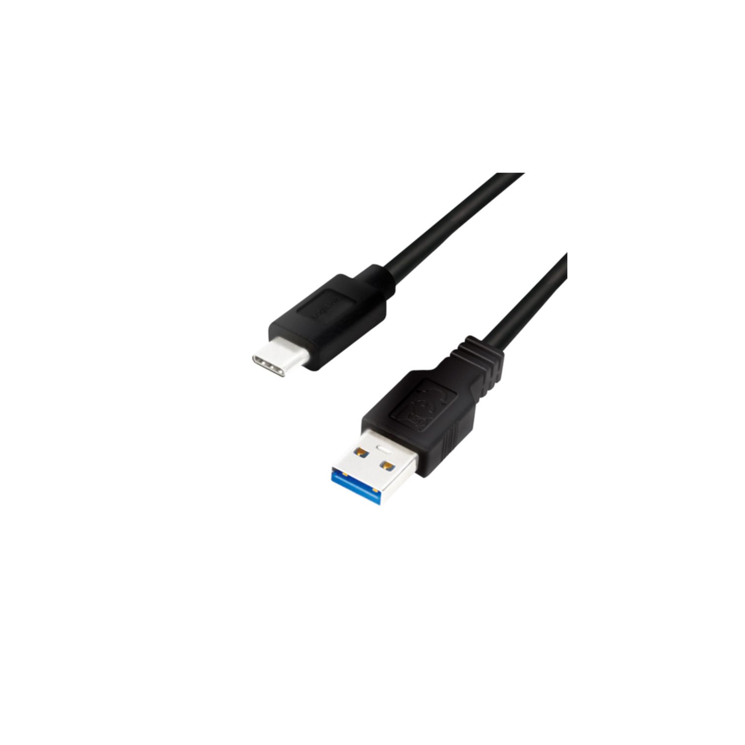 Kabel LogiLink USB 3.2 Kabel A-Stecker-C-Stecker schwarz 1 m