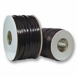Cable TK flat 4 pin. 100m BLACK, flex, flat cable, coil