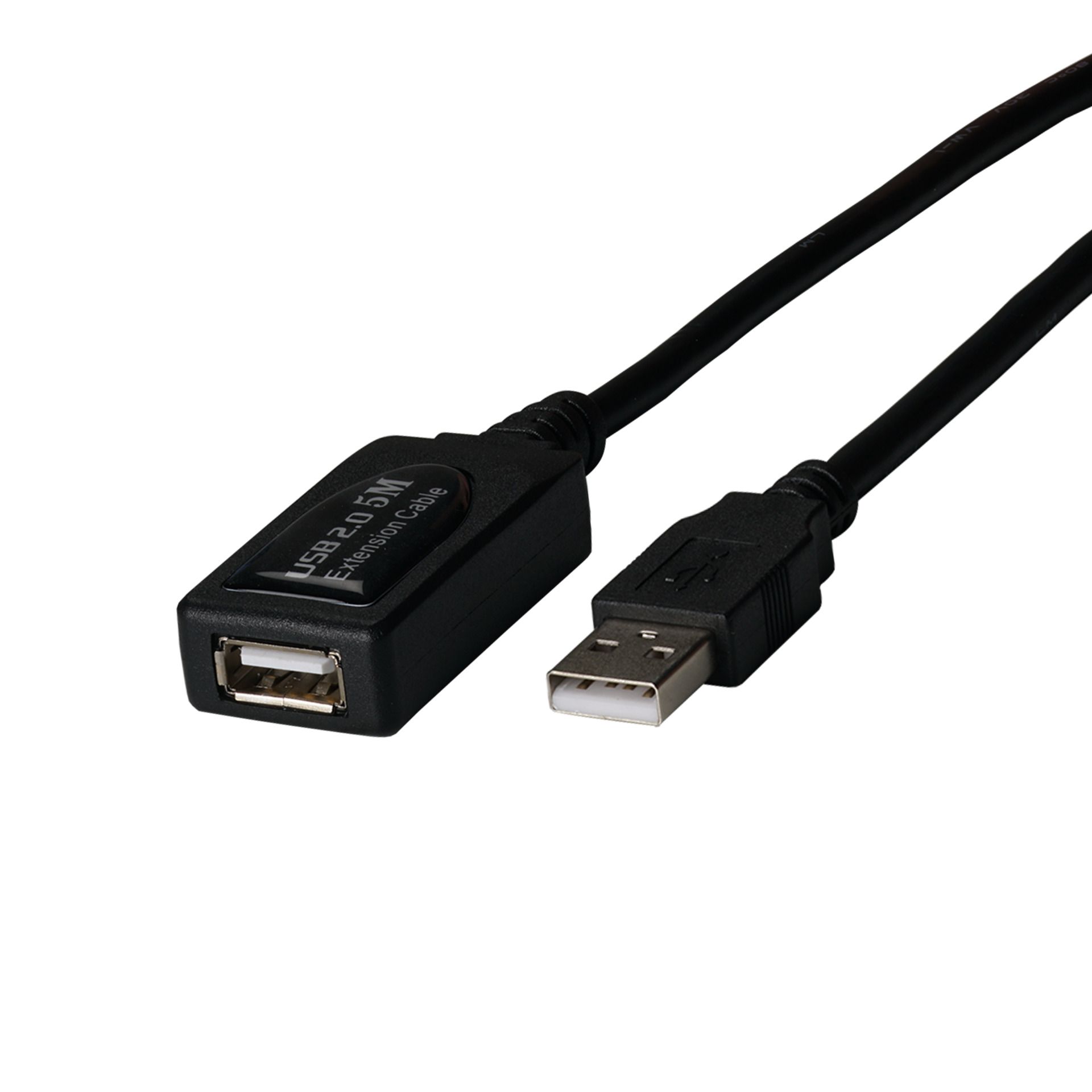 EFB Elektronik K5263.5V3 USB-A to USB-A 5m Sort