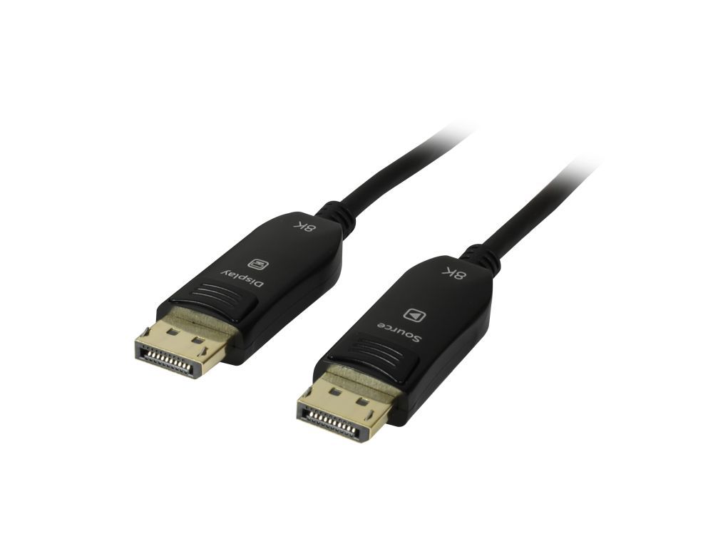 Cable Video DisplayPort 2.0, ST/ST, 20m, AOC (Active Optical Cable), UHD 8K*4K 7680×4320@60Hz, Synergy 21