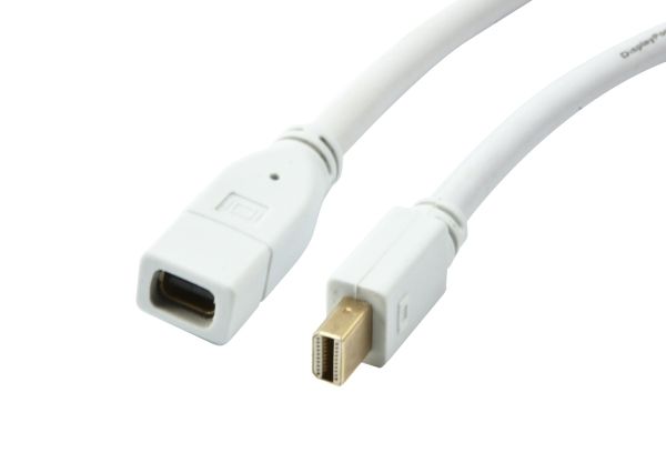 Kabel Video DisplayPort Mini 1.1 => DisplayPort Mini, BU/ST, 3m, Ultra HD 4K*2K 3840*2160@30hz 4:4:4 8bit, Synergy21