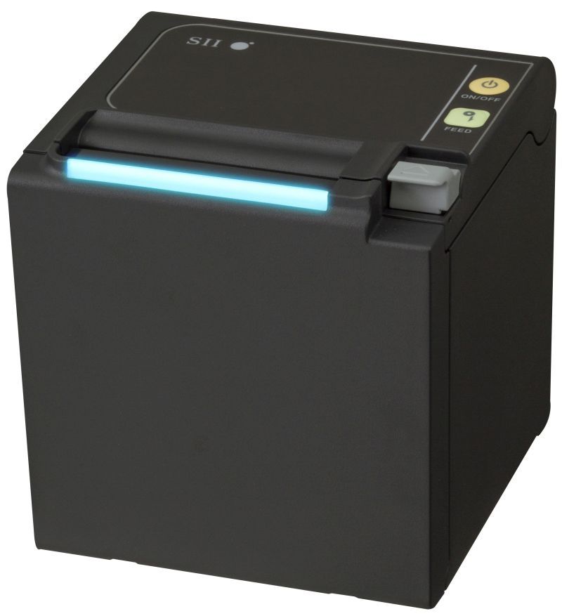 Cash register printer/receipt printer Seiko RP-E10, LAN, black (RP-E10-K3FJ1-E-C5)