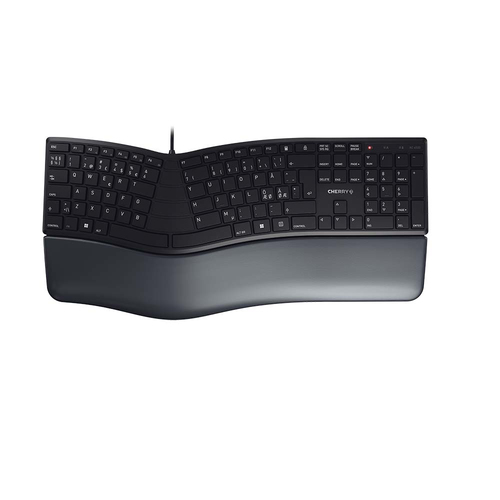 KC4500 ERGO CORDED KB PAN BLACK PAN-NORDIC - BLACK