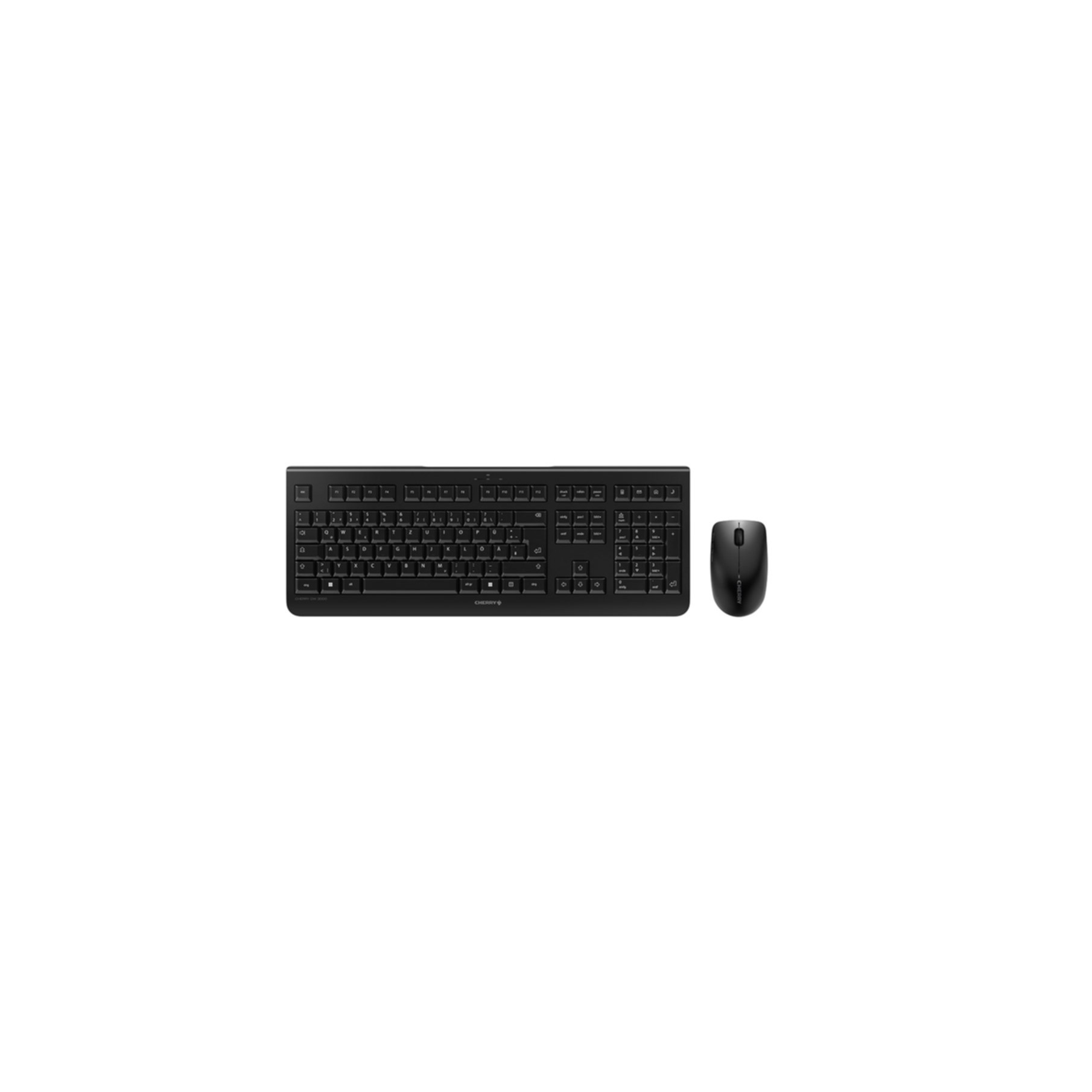 Keyboard & Mouse Cherry DW3000 schwarz (JD-0710DE-2)