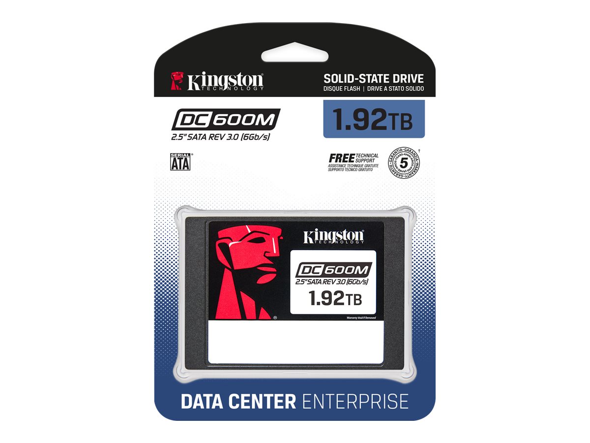 Kingston Technology 1920G DC600M (Mixed-Use) 2.5” Enterprise SATA SSD