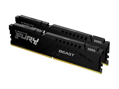 Kingston Technology FURY Beast 16GB 5200MT/s DDR5 CL40 DIMM (Kit of 2) Black