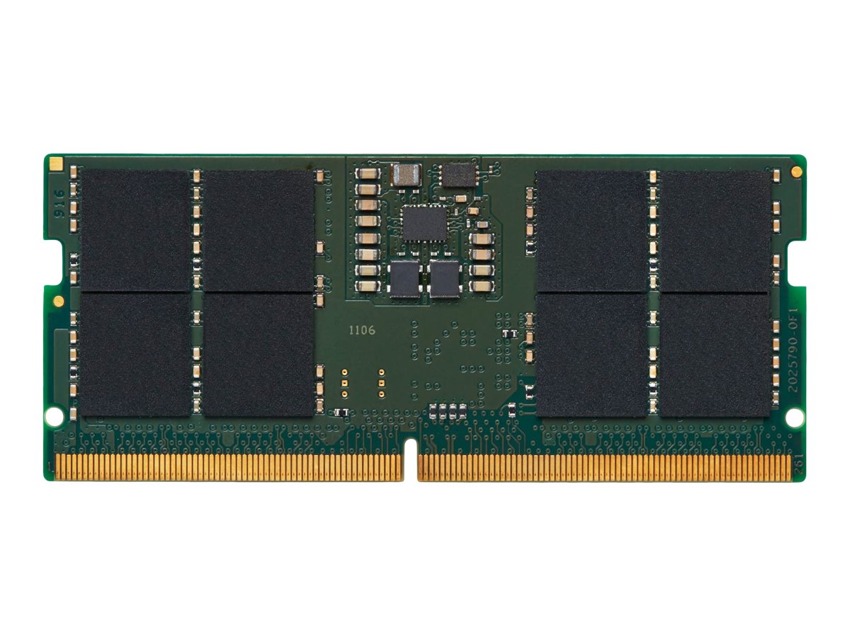 Kingston Technology KCP556SS8-16 memory module 16 GB 1 x 16 GB DDR5 5600 MT/s 262-pin SO-DIMM