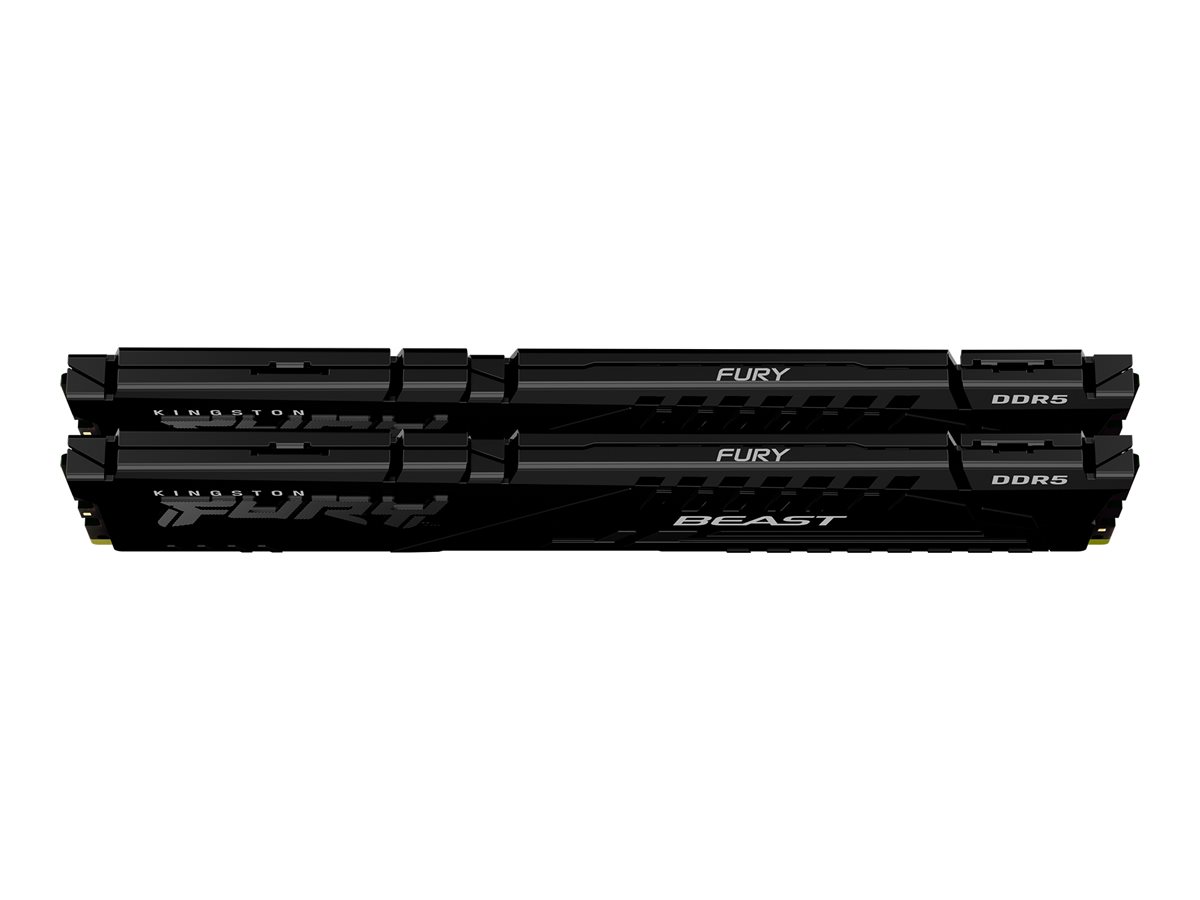 Kingston Technology FURY Beast 64GB 6000MT/s DDR5 CL30 DIMM (Kit of 2) Black EXPO
