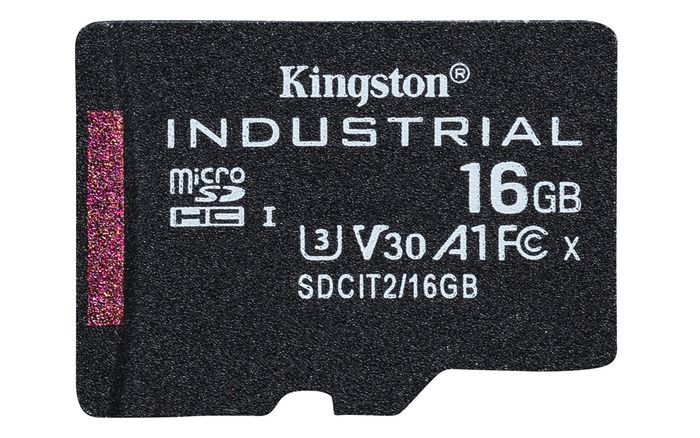 Kingston 16GB, Class 10, UHS-I, U3, V30, A1, TLC NAND, 3.3 V