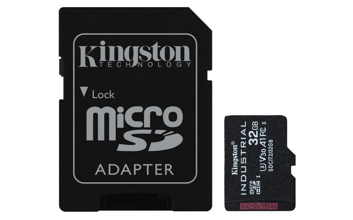 Kingston 32GB, Class 10, UHS-I, U3, V30, A1, TLC NAND, 3.3 V
