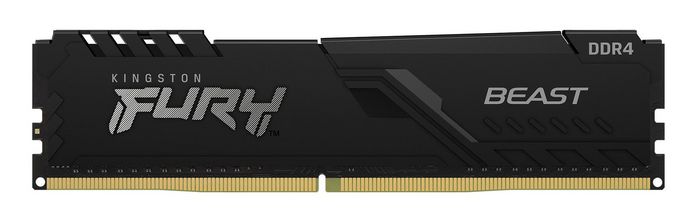 Kingston 16GB, 3200MHz, DDR4, CL16, DIMM, 1Gx8, Black