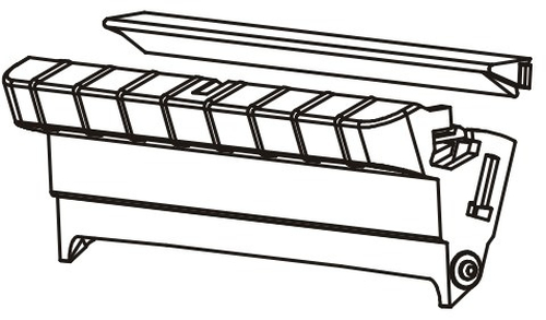 KIT FRONT BEZEL DISPENSER (DT) .