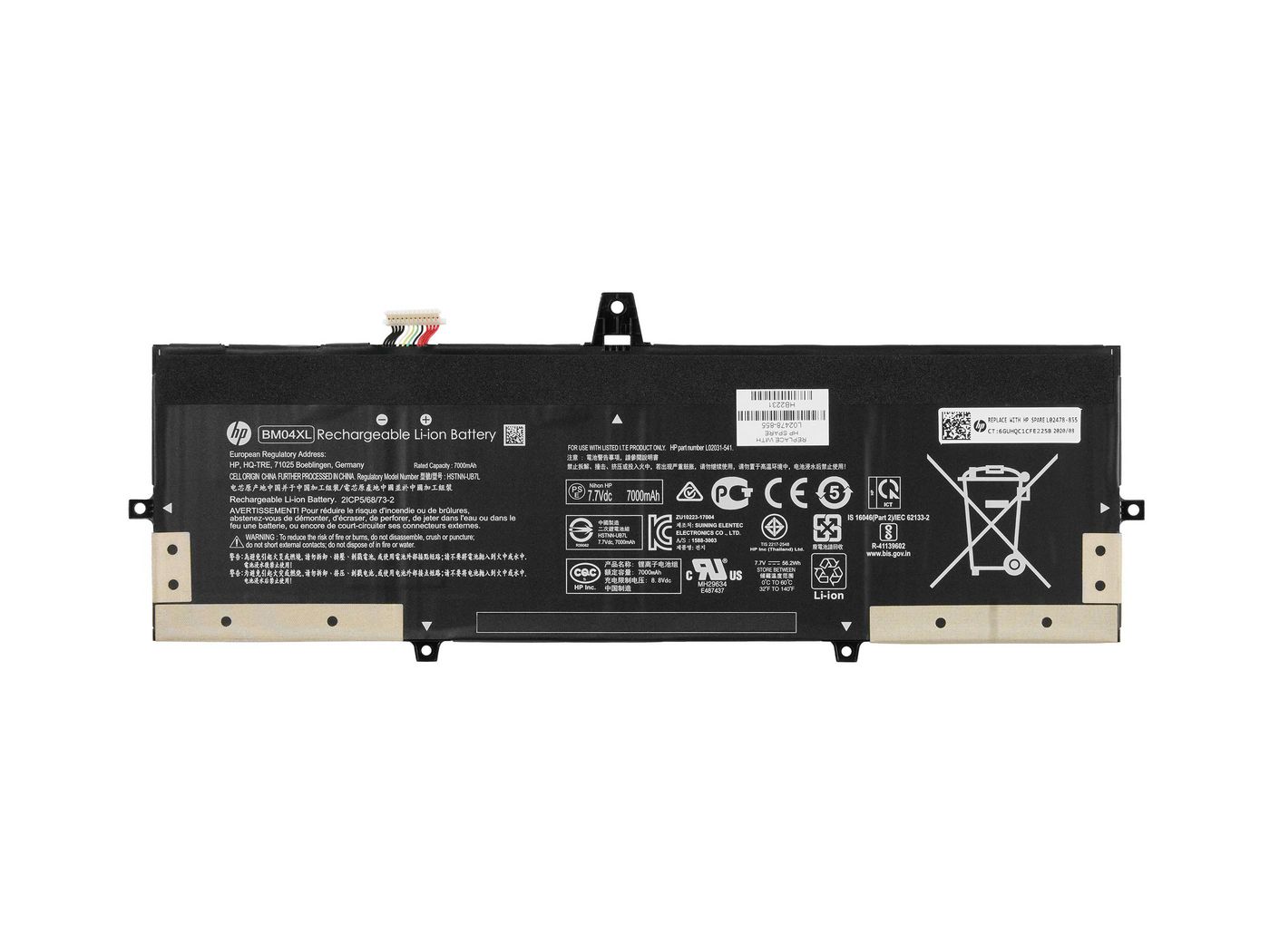 HP L02478-855 laptop spare part Battery