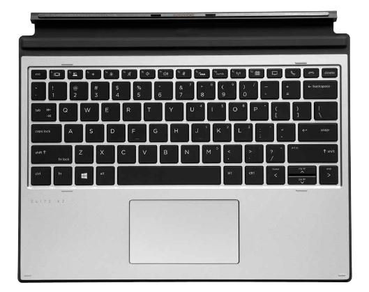 HP L67436-A41 mobile device keyboard Belgian Pogo Pin Silver