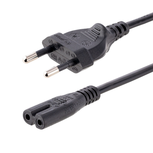 LAPTOP POWER CORD - 3M (10FT) - EU PLUG TO C7 - 18AWG