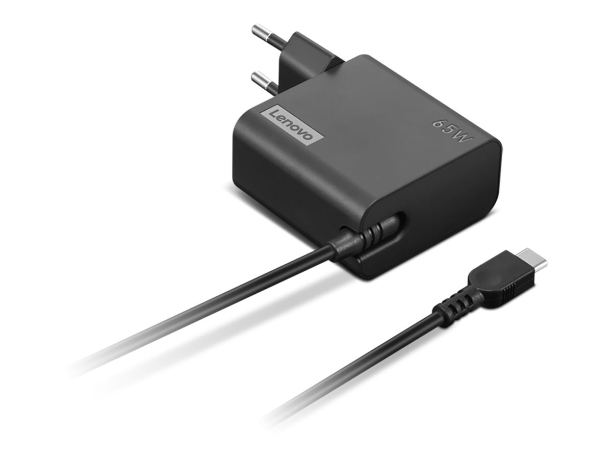 Lenovo 4X21L54610 power adapter/inverter Indoor 65 W Black