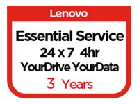 LENOVO Essential Service - 3Yr 24x7 4Hr Response + YourDrive YourData SR630