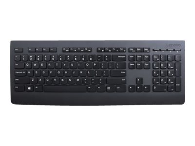 Lenovo 4X30H56849 keyboard Universal RF Wireless Danish Black