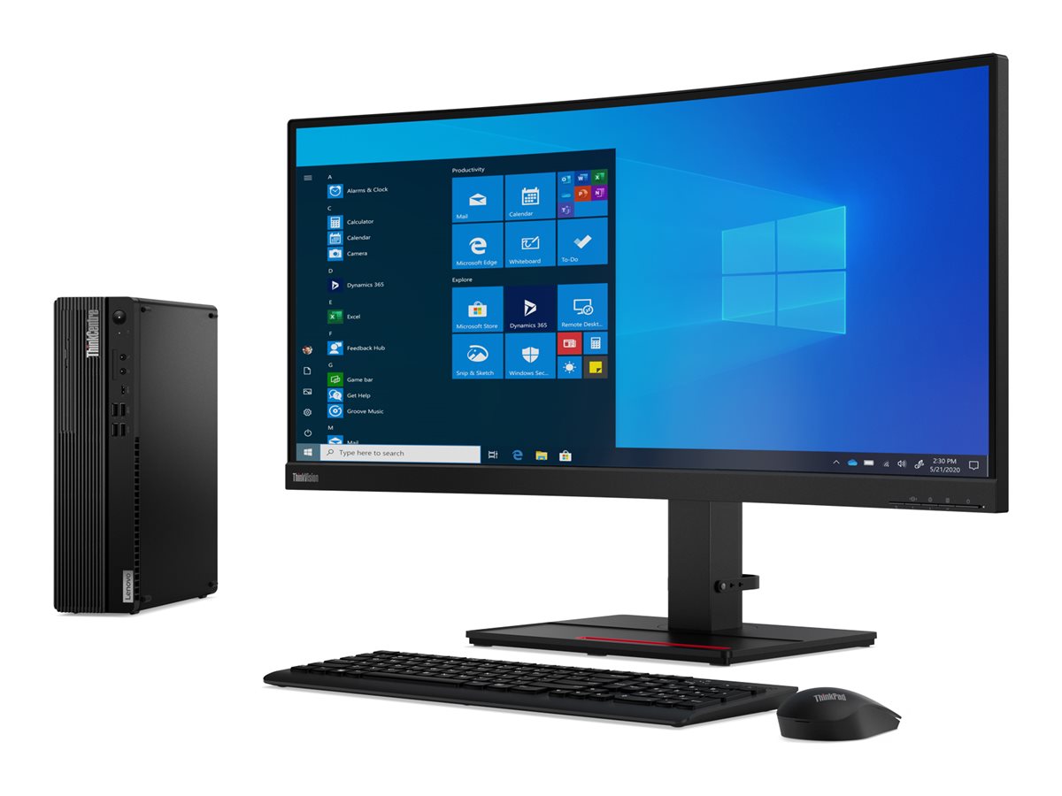 Lenovo ThinkCentre M75s AMD Ryzen™ 5 PRO 5650G 16 GB DDR4-SDRAM 512 GB SSD Windows 11 Pro SFF PC Black