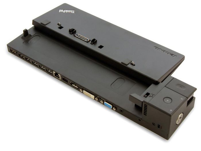 Lenovo ThinkPad Pro Dock, 65W, 3 x USB 2.0 / 3.0, LAN (10/100), 1 x DisplaPort 1.2, 1 x DVI-D, 1 x VGA
