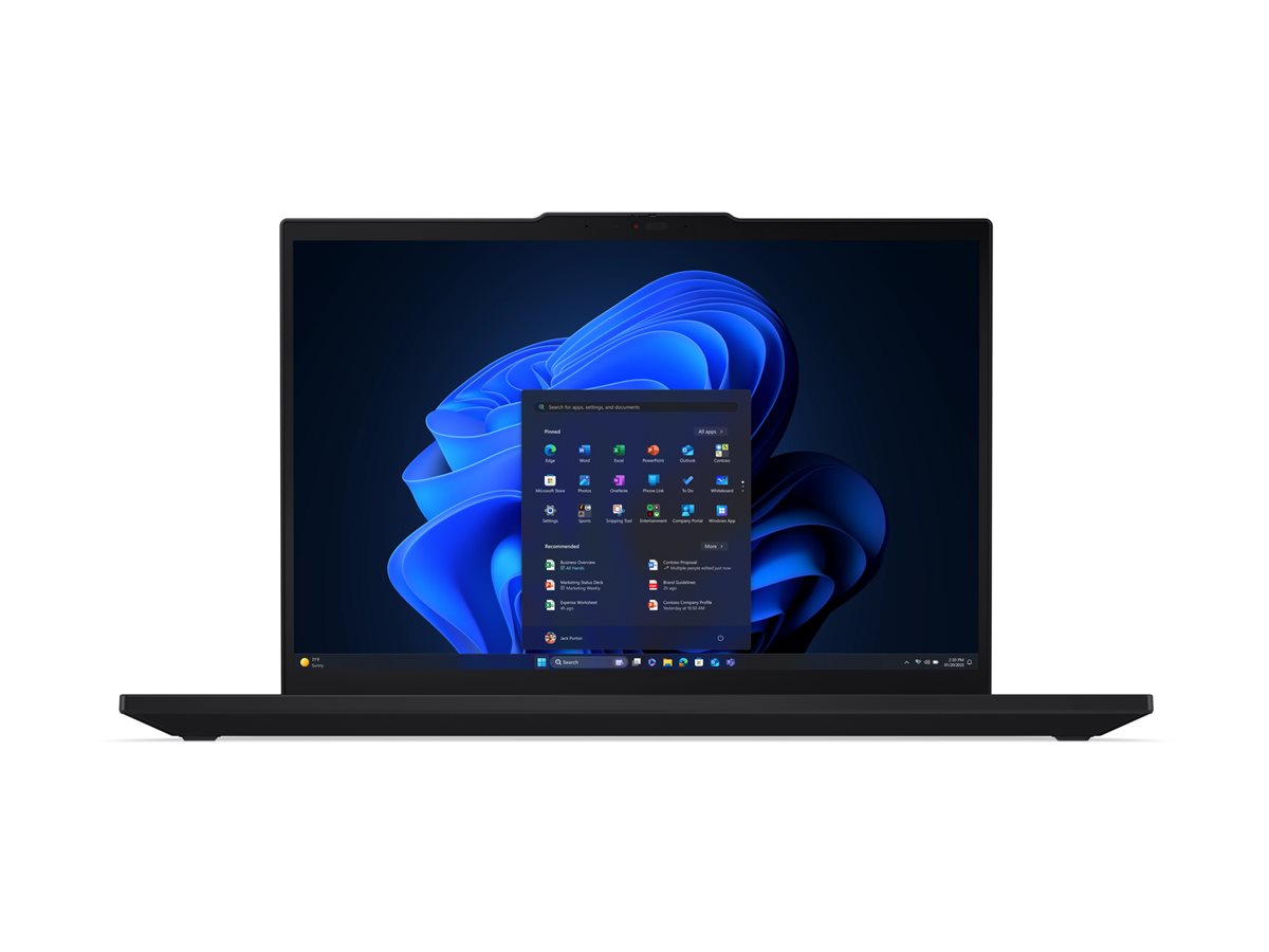 Lenovo ThinkPad T16 Gen 4 (AMD) Copilot+ PC AMD Ryzen™ AI 7 350 Laptop 40.6 cm (16") WUXGA 32 GB DDR5-SDRAM 1 TB SSD Wi-Fi 7 (802.11be) Windows 11 Pro Nordic Black