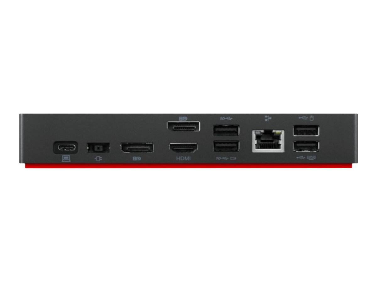Lenovo ThinkPad Universal USB-C Wired USB 3.2 Gen 1 (3.1 Gen 1) Type-C Black