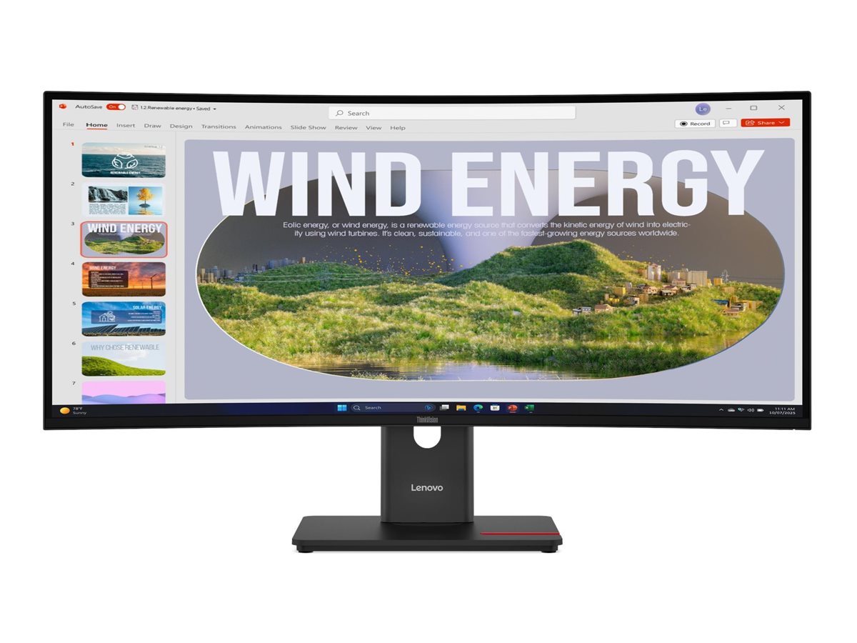 Lenovo ThinkVision T34WD-40 Monitor