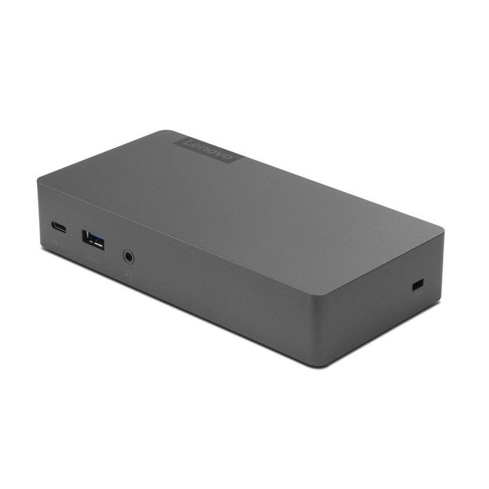 Lenovo 1x DisplayPort 1.4 1x HDMI 2.0, RJ-45, 2x USB 3.0, 2x USB-C, 3.5 mm, 380 g, Iron grey