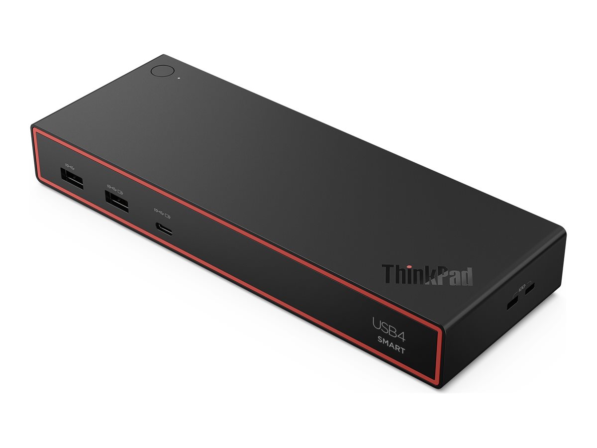 Lenovo ThinkPad USB4 Smart Dock 5500 with 135W Adapter Wired Black
