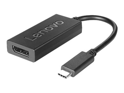 Lenovo 4X90Q93303 video cable adapter 0.2 m USB Type-C DisplayPort Black