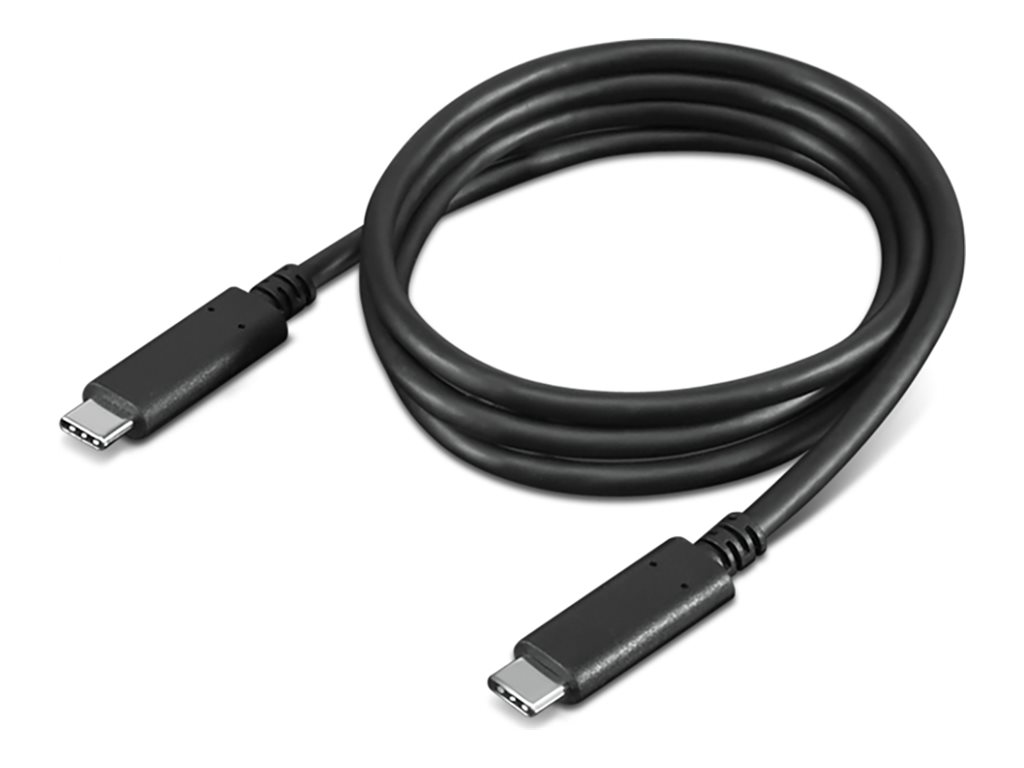 Lenovo 4X90U90619 USB cable USB 3.2 Gen 2 (3.1 Gen 2) 1 m USB C Black