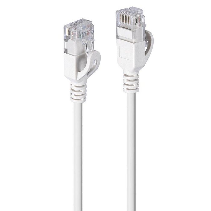 Lindy 0.5m Cat.6A U/UTP LSZH Ultra Slim Network Cable, Grey