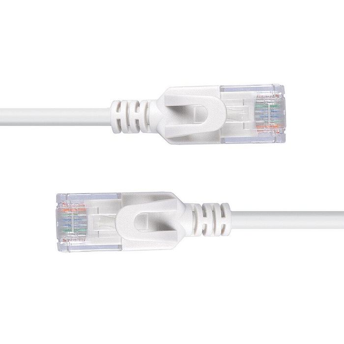 Lindy 2m Cat.6A U/UTP LSZH Ultra Slim Network Cable, Grey