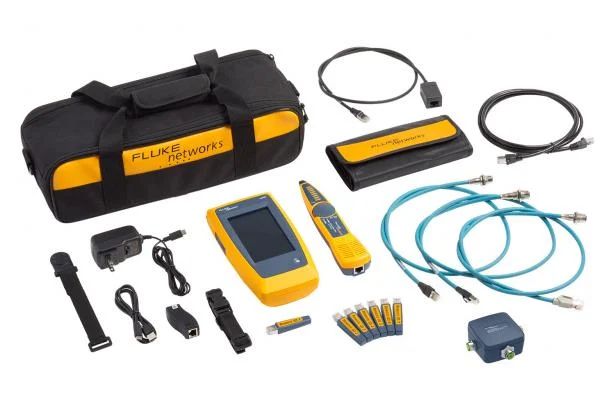 Fluke LINKIQ TESTER W/ INDUSTRIAL ETHERNET ADAPTER KIT & PROBE