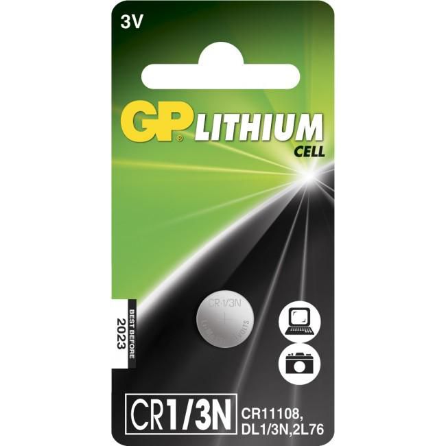 GP Lithium Cell Battery CR1/3N 1-pack