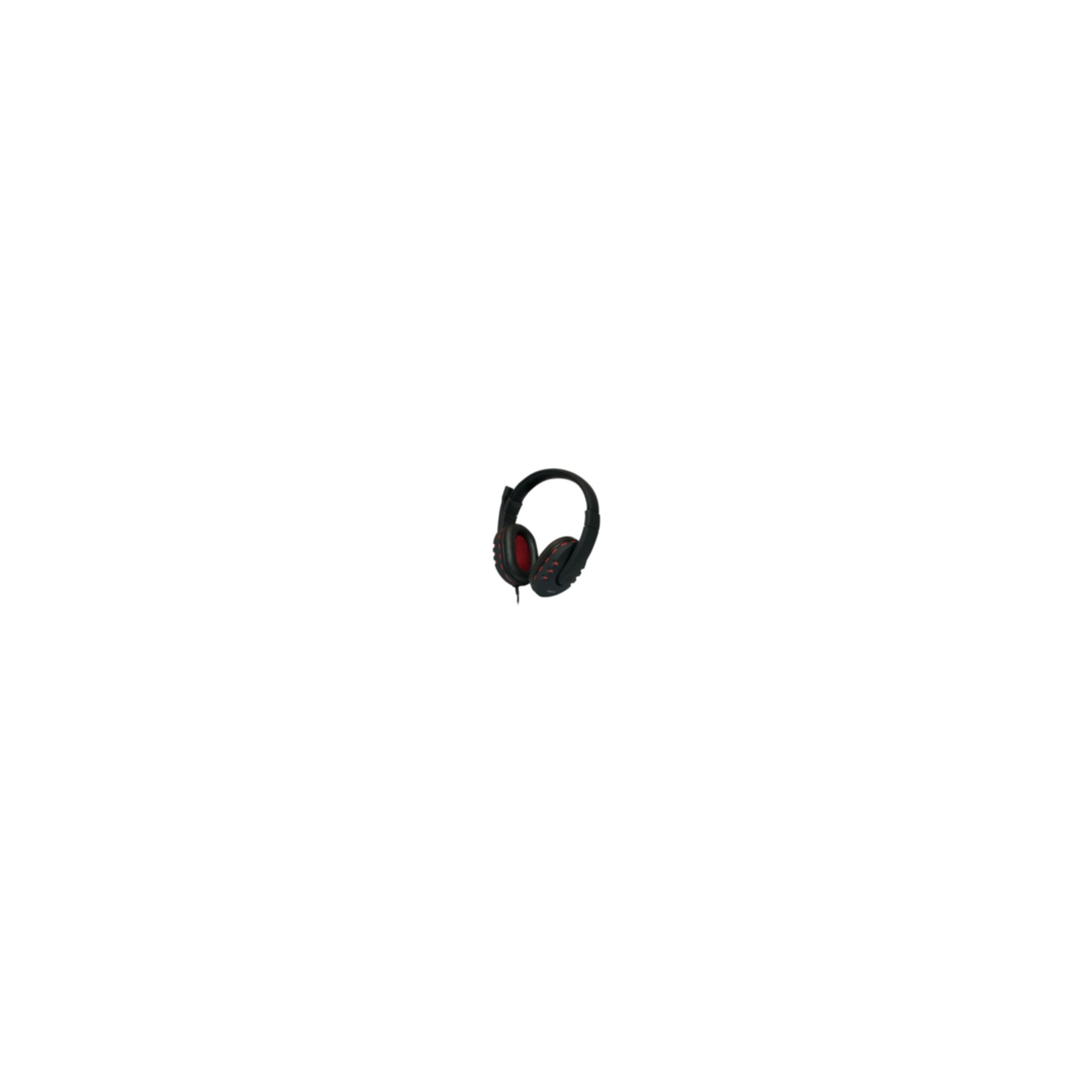 LogiLink Headset Stereo with microphone USB black/red HS0028