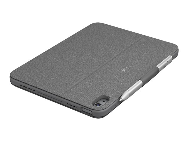 Logitech Combo Touch Tastatur og folio-kasse 16-niveau Kablet Nordisk (dansk/finsk/norsk/svensk)