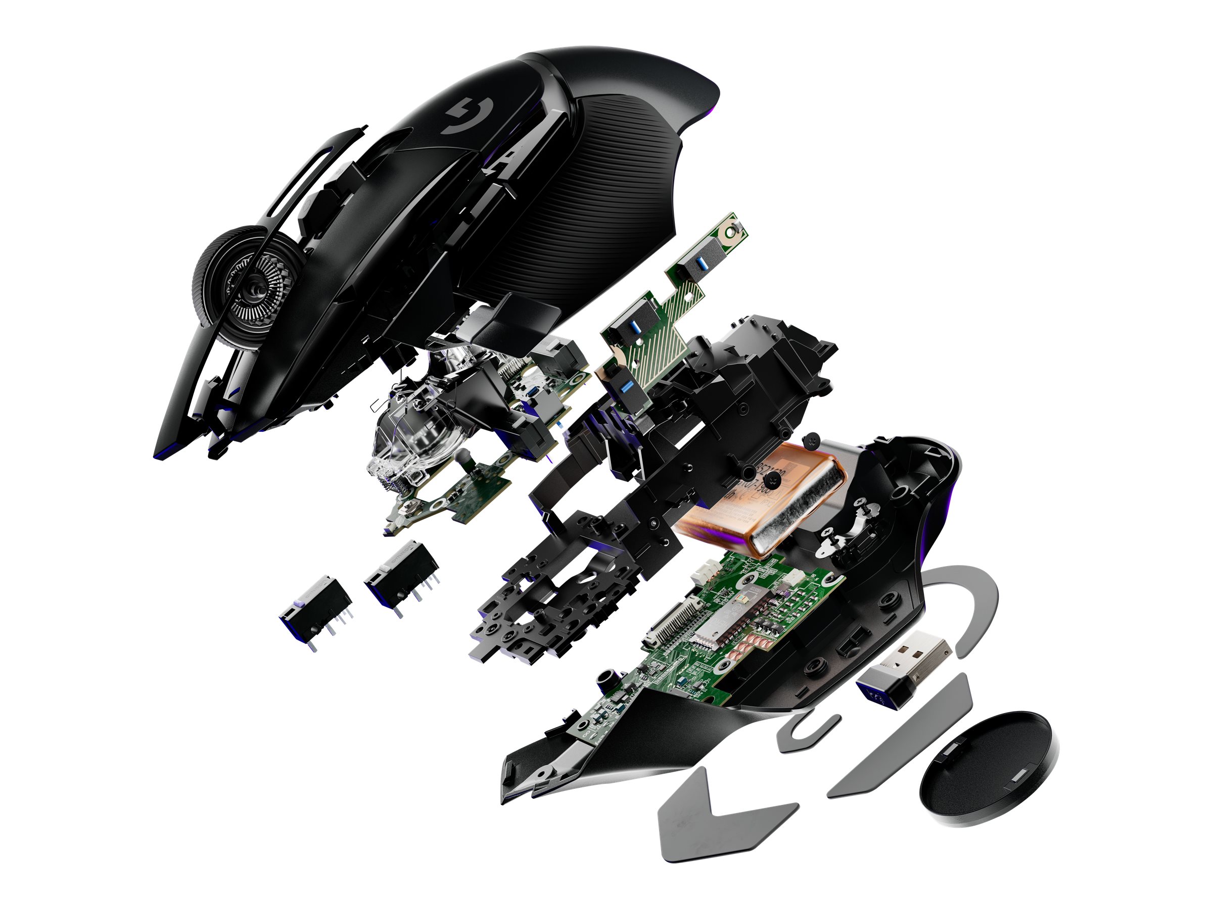 LOGITECH G502 X + G240 Gaming Mouse BLACK USB
