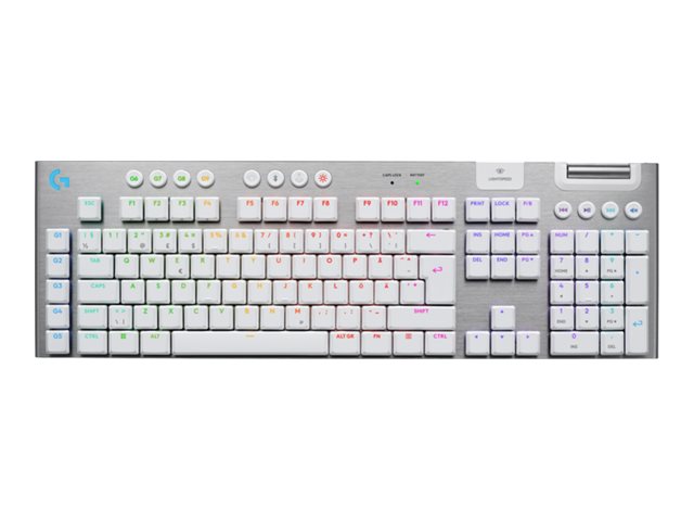LOGITECH G915 X LIGHTSPEED Wireless Gaming Keyboard White (PAN)