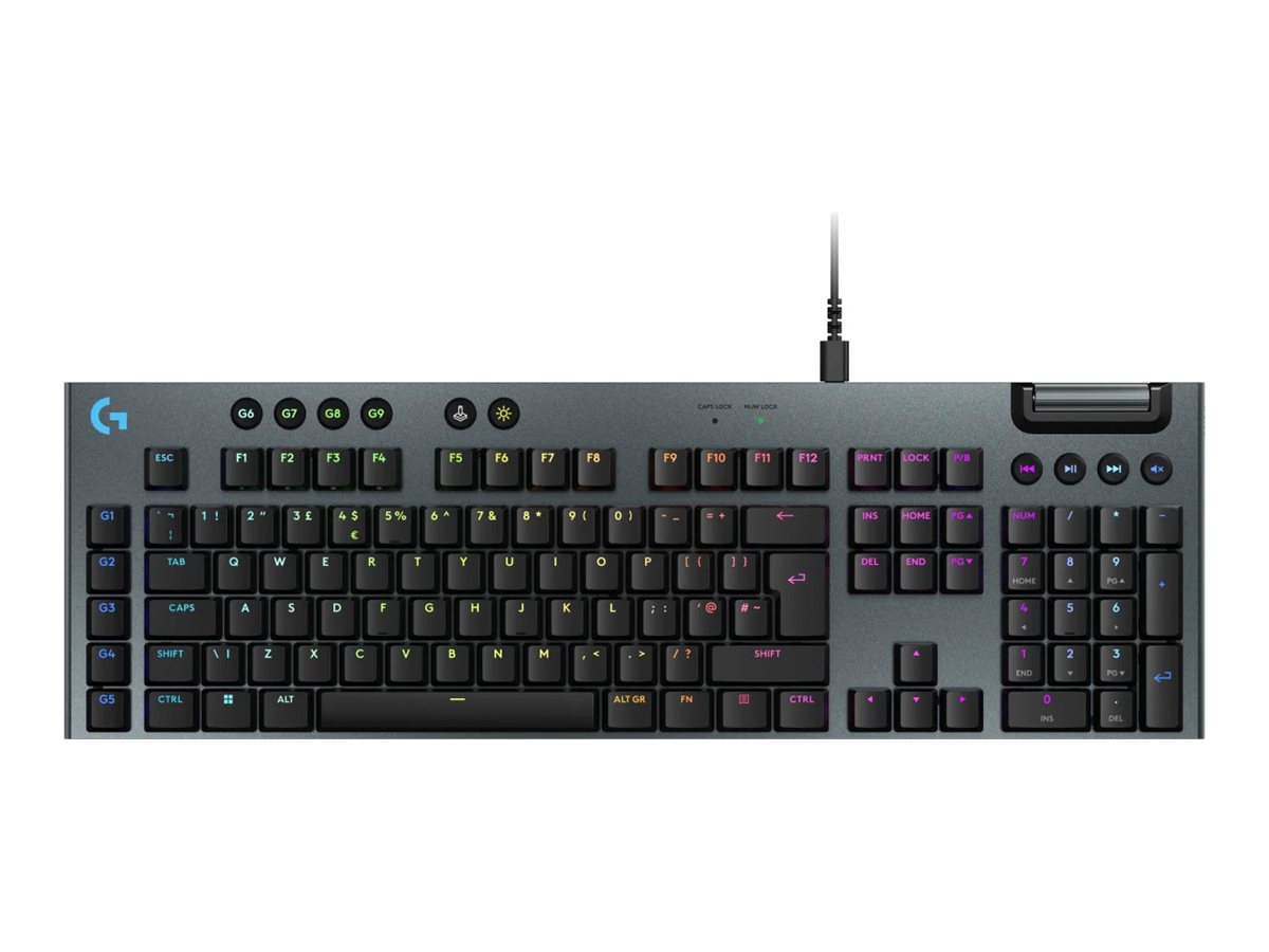 LOGITECH G915 X Wired Gaming Keyboard Black (UK)