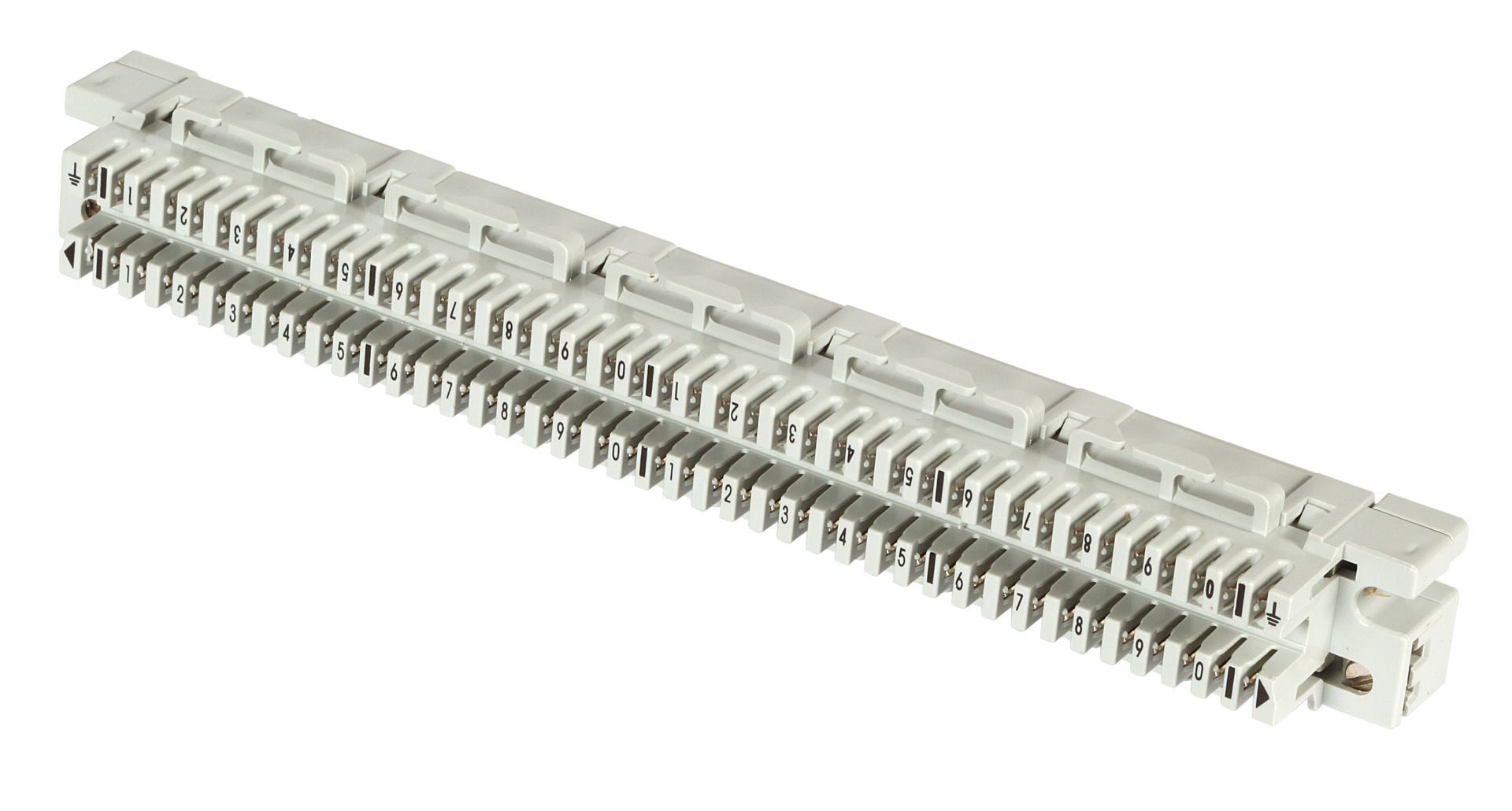 LSA+ TK LSA connection strip 1/20 to 20 DA, screw fastening