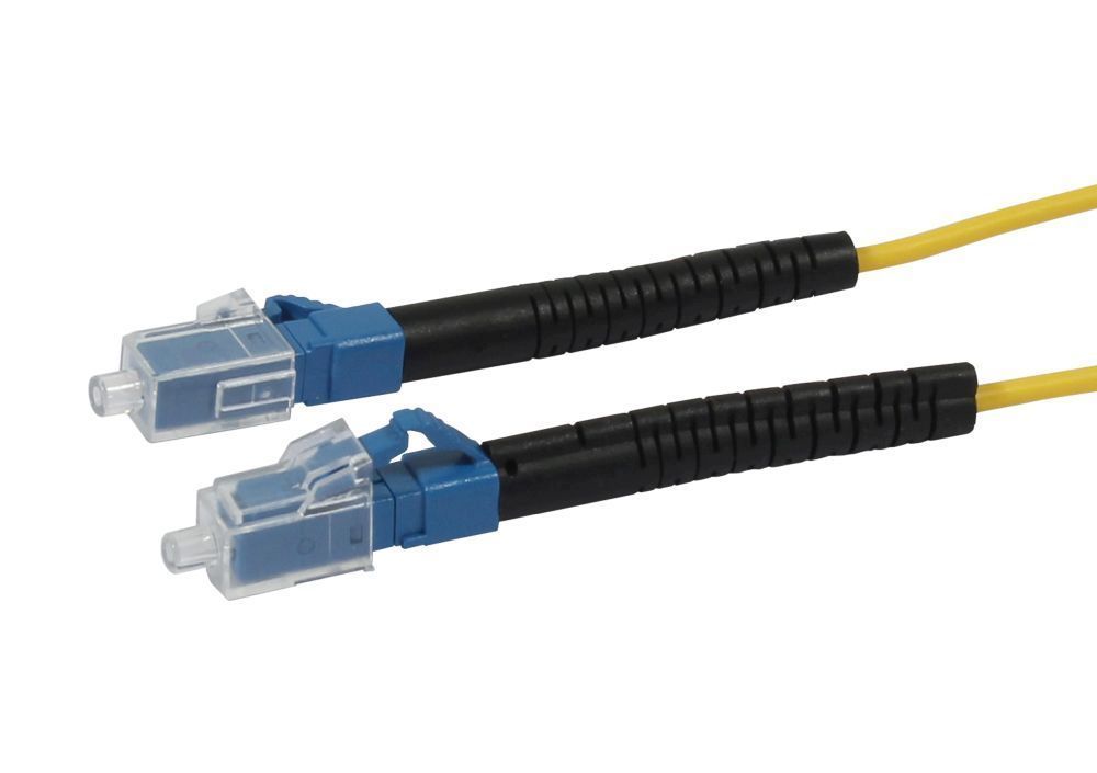 LWL-1 fiber patch kit. 0.60mtr.LC-LC, 9/125u, OS2, G657A2, AD=2mm, flexible anti-kink sleeve, Synergy21.