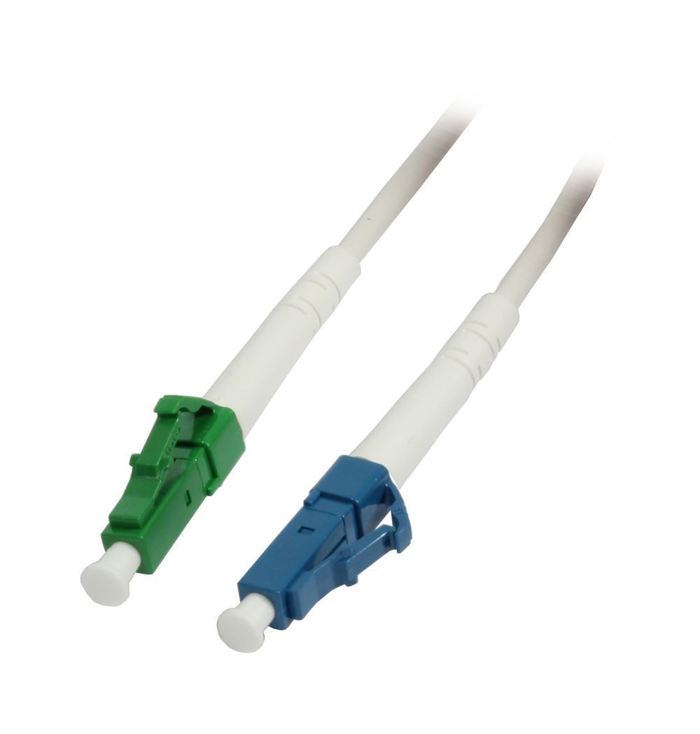 LWL-1 fiber patch kit. 2mtr.LC-LC(APC), 9/125u, bevel cut, G657.A2, Synergy21