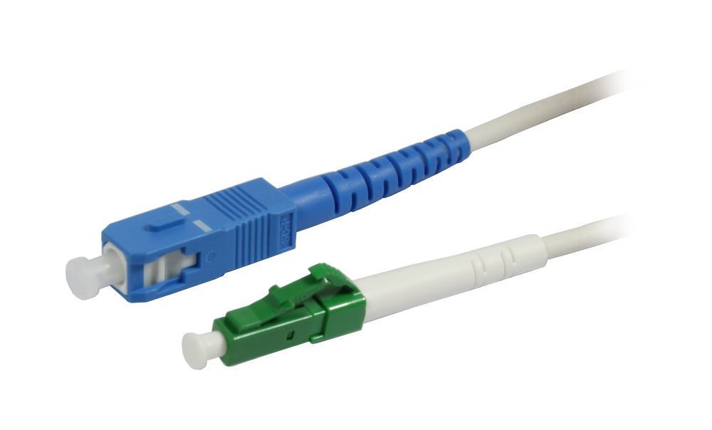 LWL-1 fiber patch kit. 5mtr.LC(APC)-SC, 9/125u, bevel cut, G657.A2, Synergy21